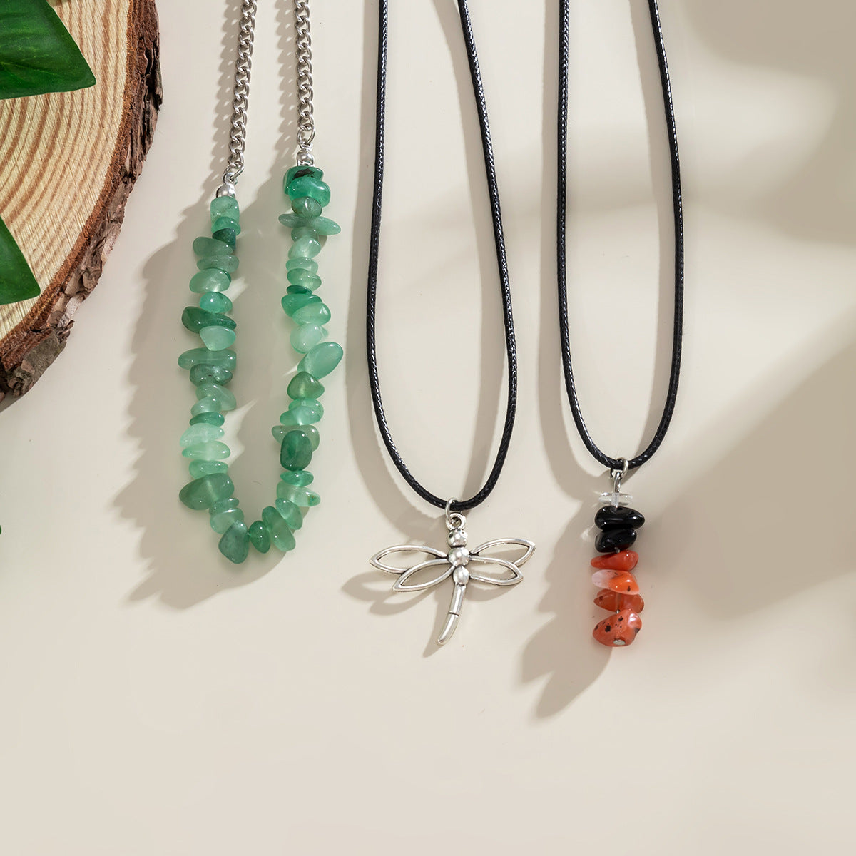 Collana Pendente Occhio di Allah Vintage Turchese da Donna con Perle in Lega e Cordino Cerato a Forma Geometrica