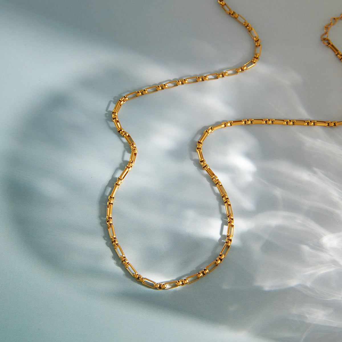 Minimalist Elegant Heart Stainless Steel PVD Necklace for Women