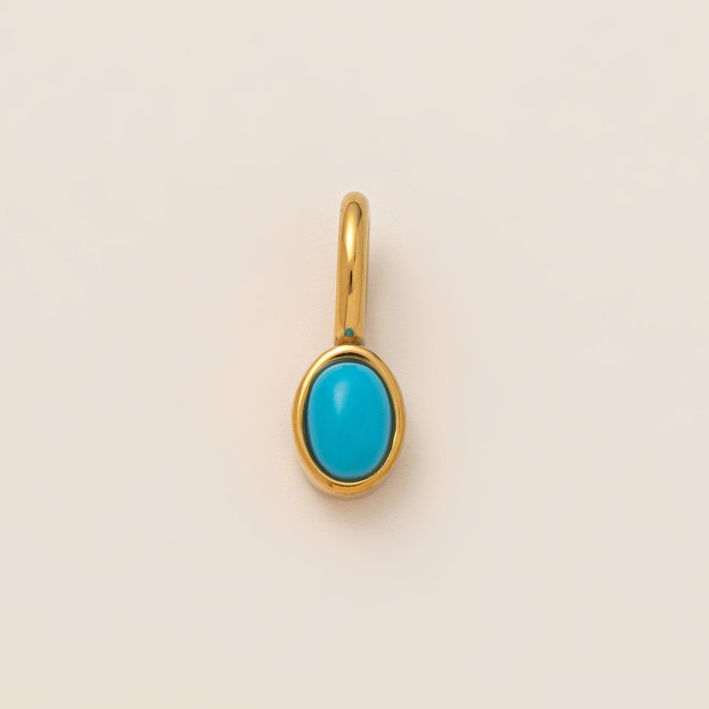 Vintage Geometric Stainless Steel 18K Gold Plated PVD Cubic Zirconia Pendant Necklace Charm Bar for Unisex