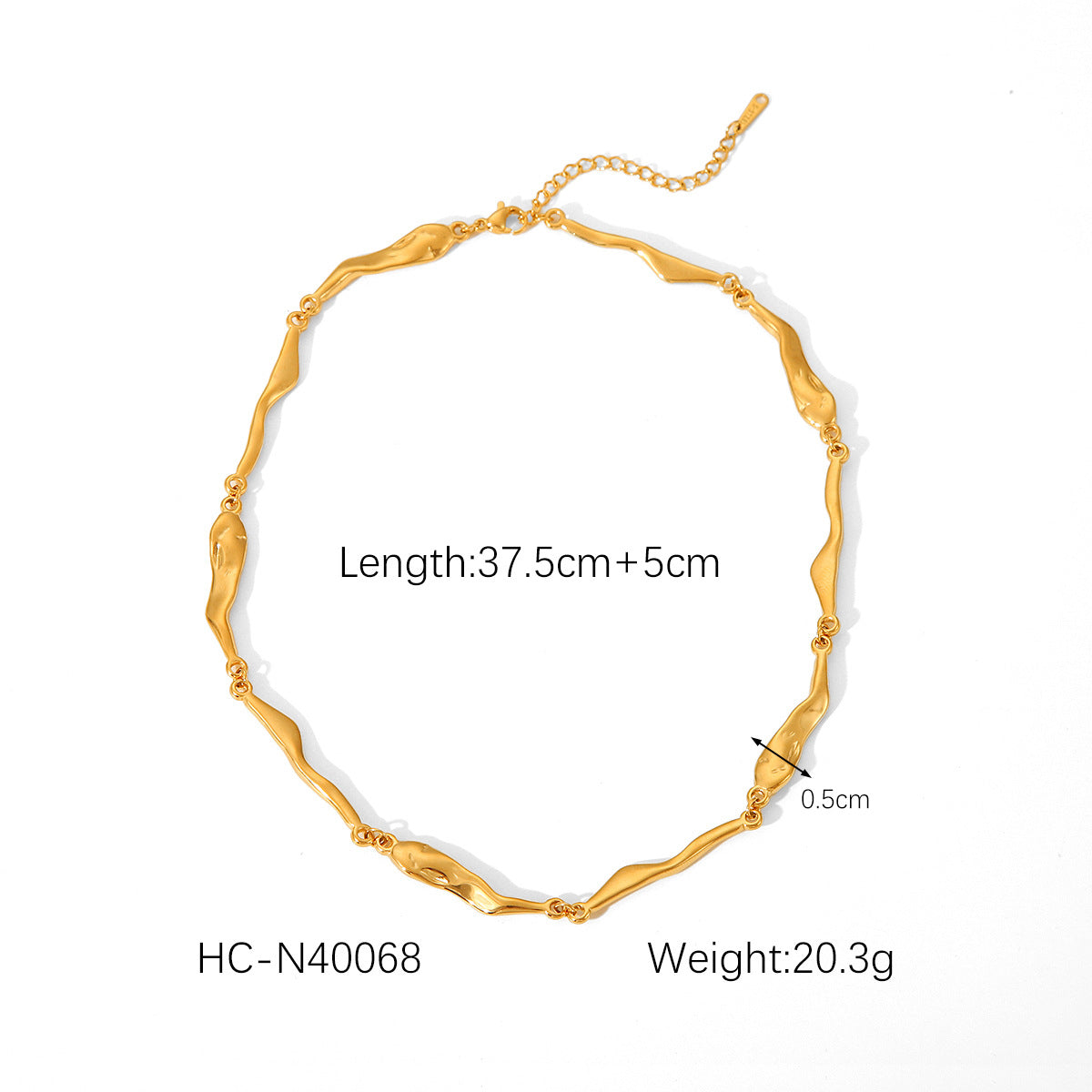Ins Style Geometric Stainless Steel Cuban Chain Snake Chain Twisted Chain Cross Necklace for Women