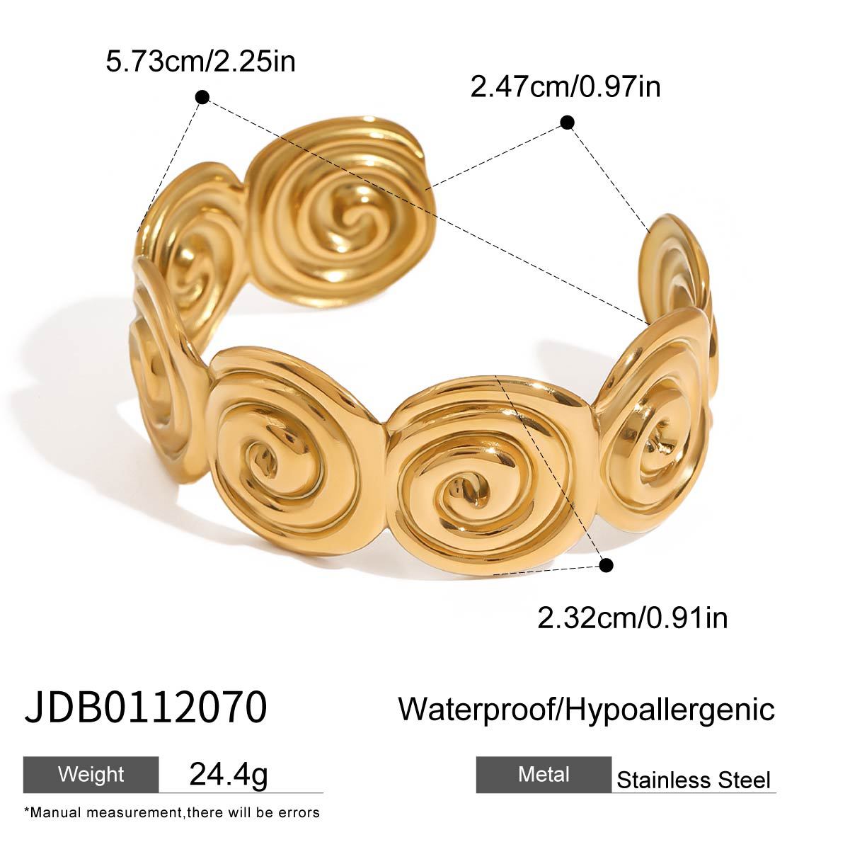 Plated Stainless Steel Titanium Steel Jewelry Set for Women
