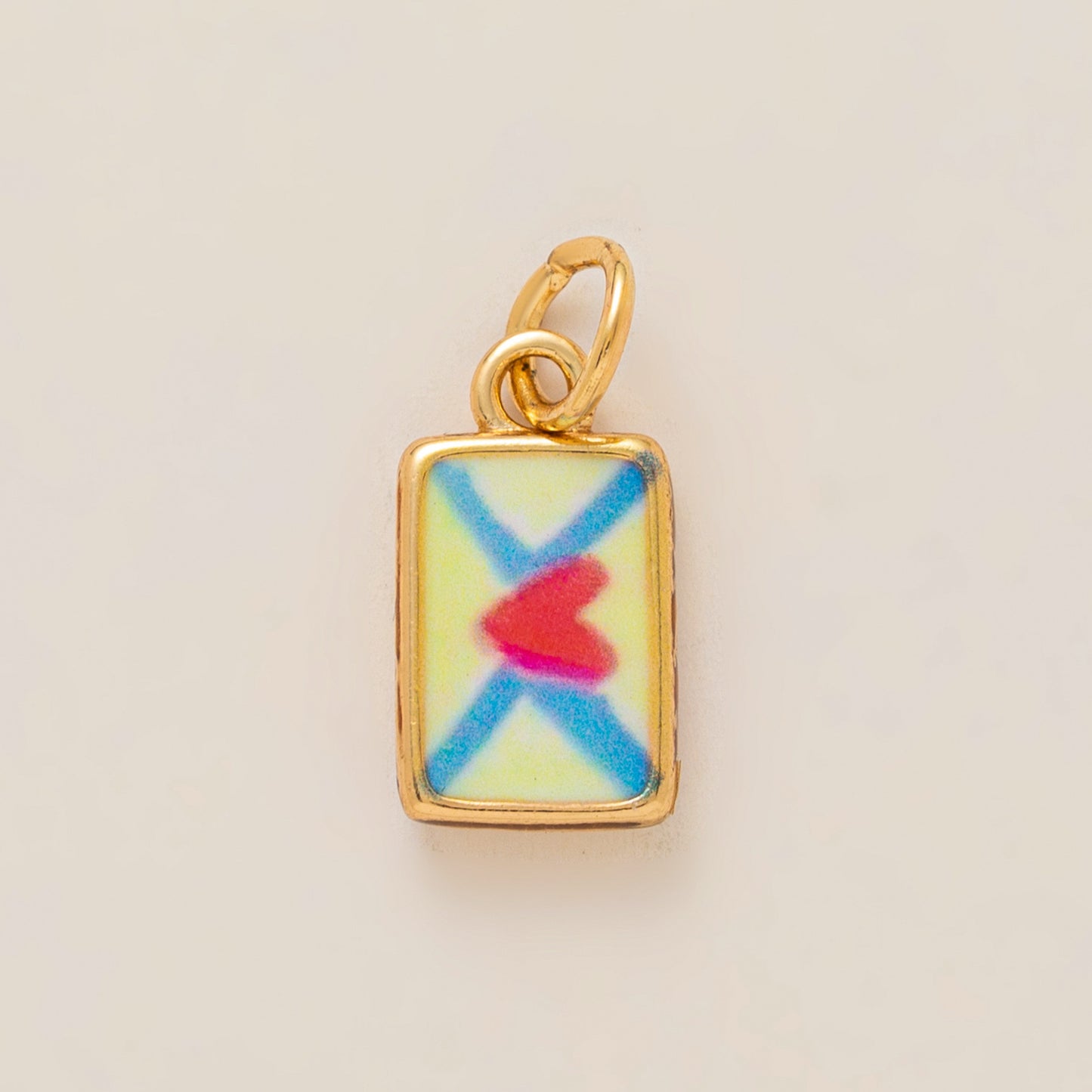 Elegant Plated Brass Geometric Floral Butterfly Heart Charm Bar Necklace for Unisex