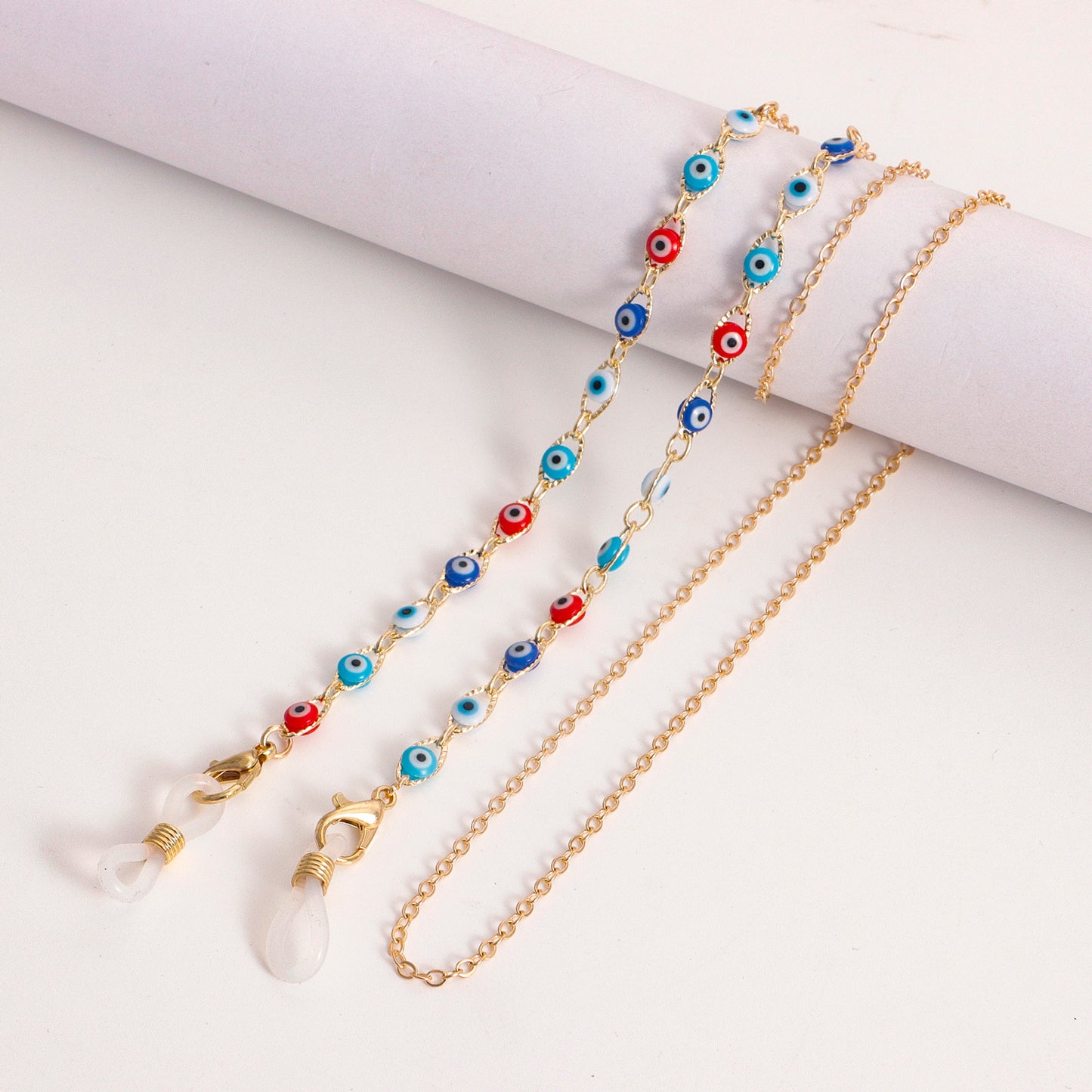 Evil Eye Alloy Glasses Chain and Mask Chain