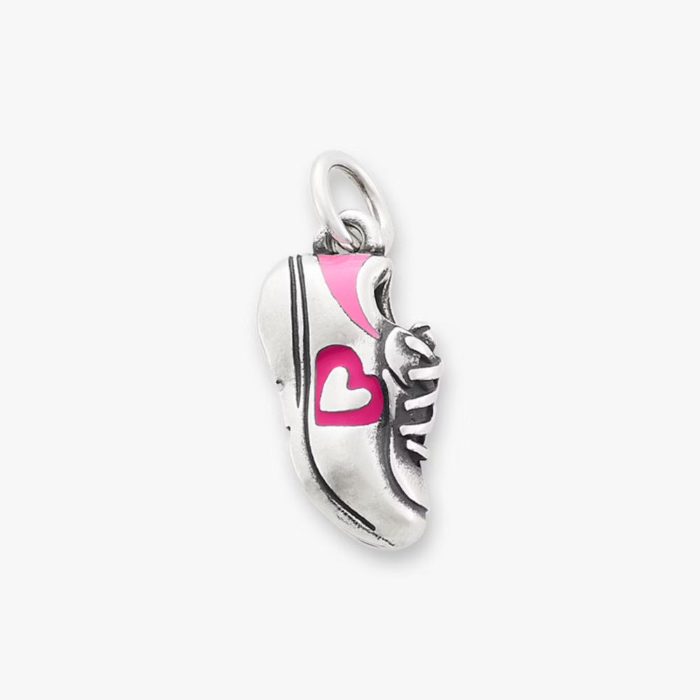 Streetwear Vintage Stainless Steel PVD Gold Plated Skateboard Shoe Charm Bar