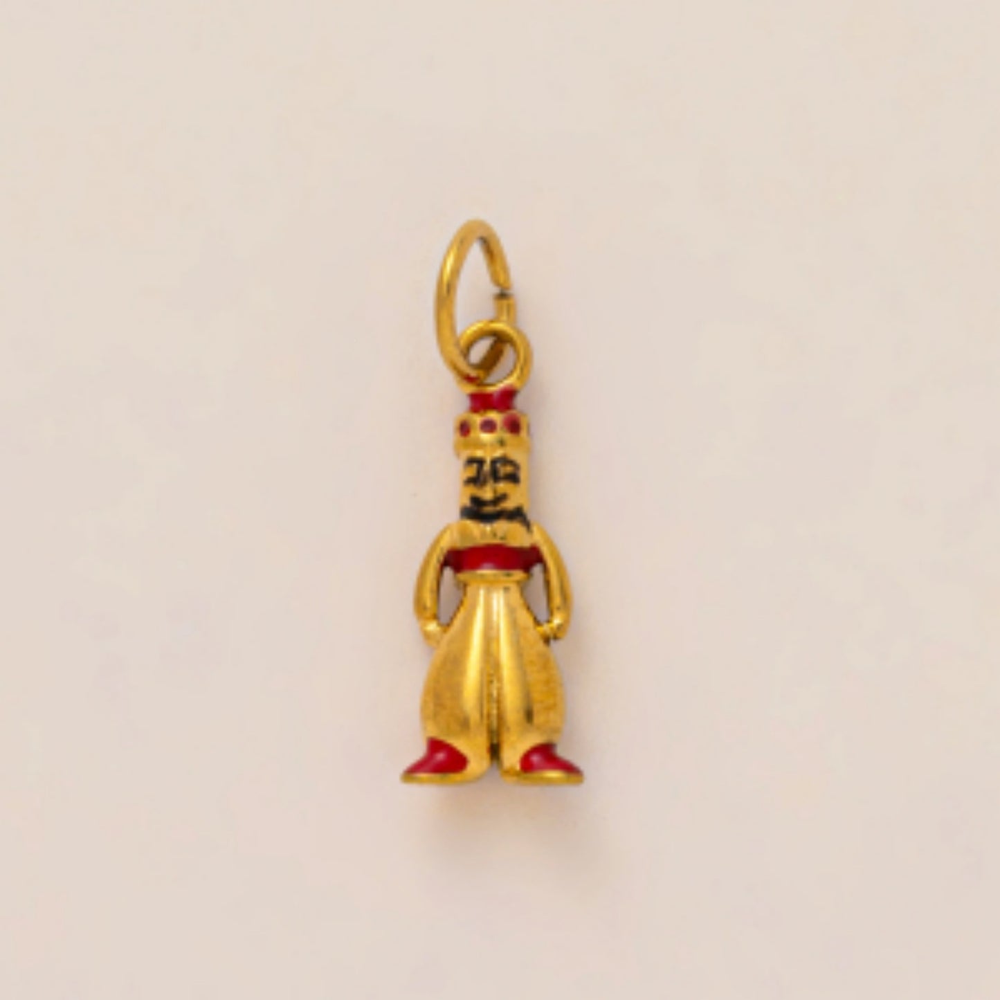 Sporty Geometric Resin Plated Charm Bar for DIY Keychain Bag Pendant