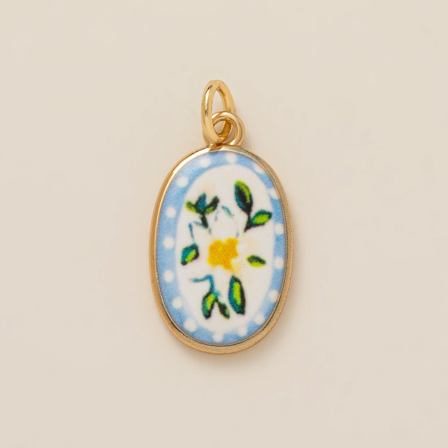 Elegant Casual Colorful Drip Oil Plated Brass Geometric Heart Floral Pendant Necklace for Unisex