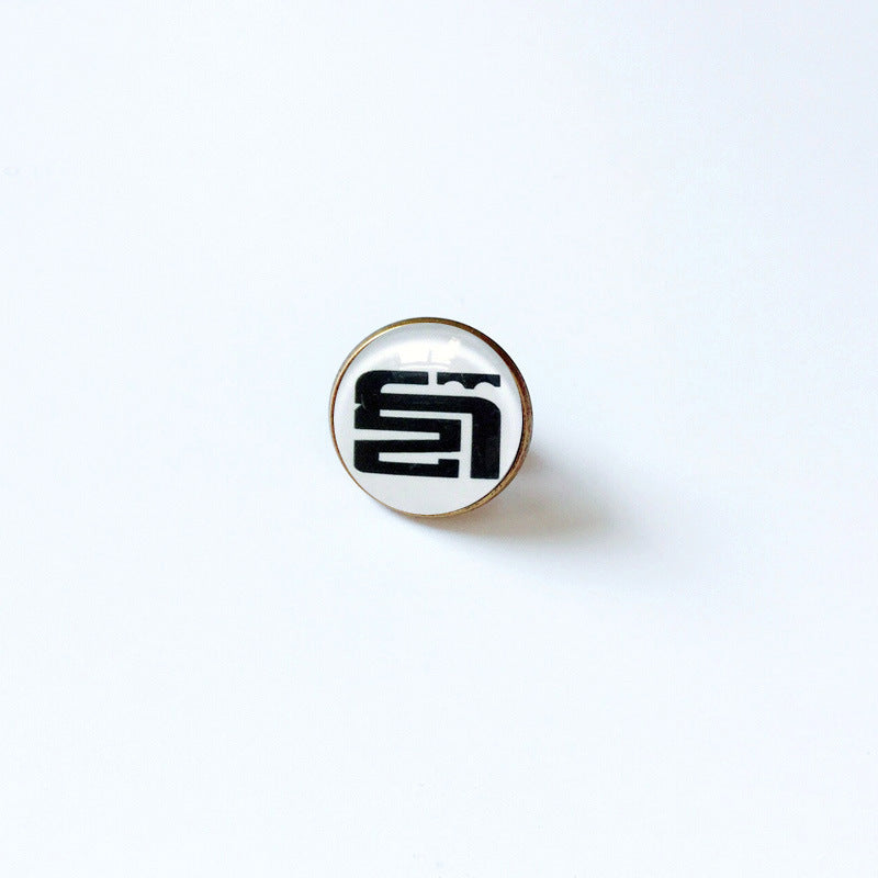 Pin de solapa metálico de equipos de baloncesto retro de la NBA - Insignia con gema vintage - Broche de Kobe Curry - Regalo para fans - Unisex