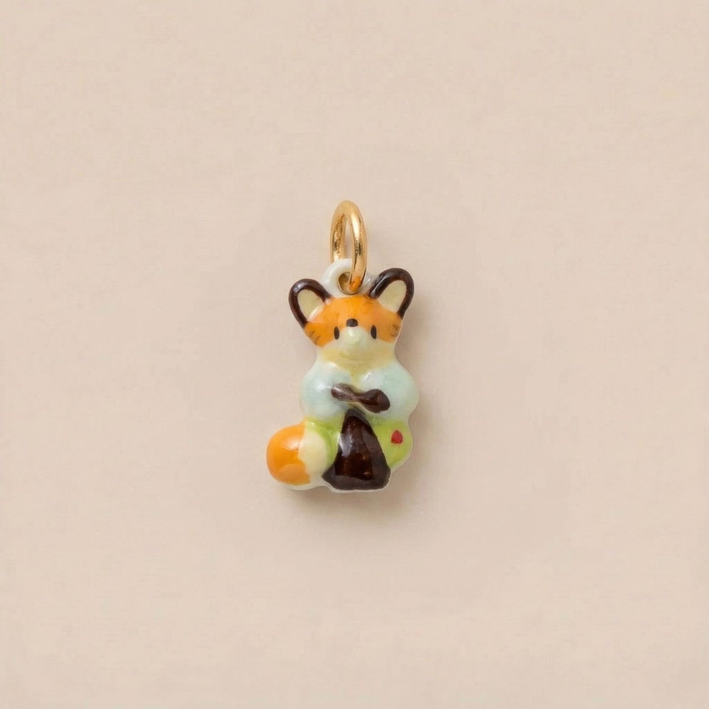 Minimalist Striped Alloy 18K Gold Plated Charm Bar