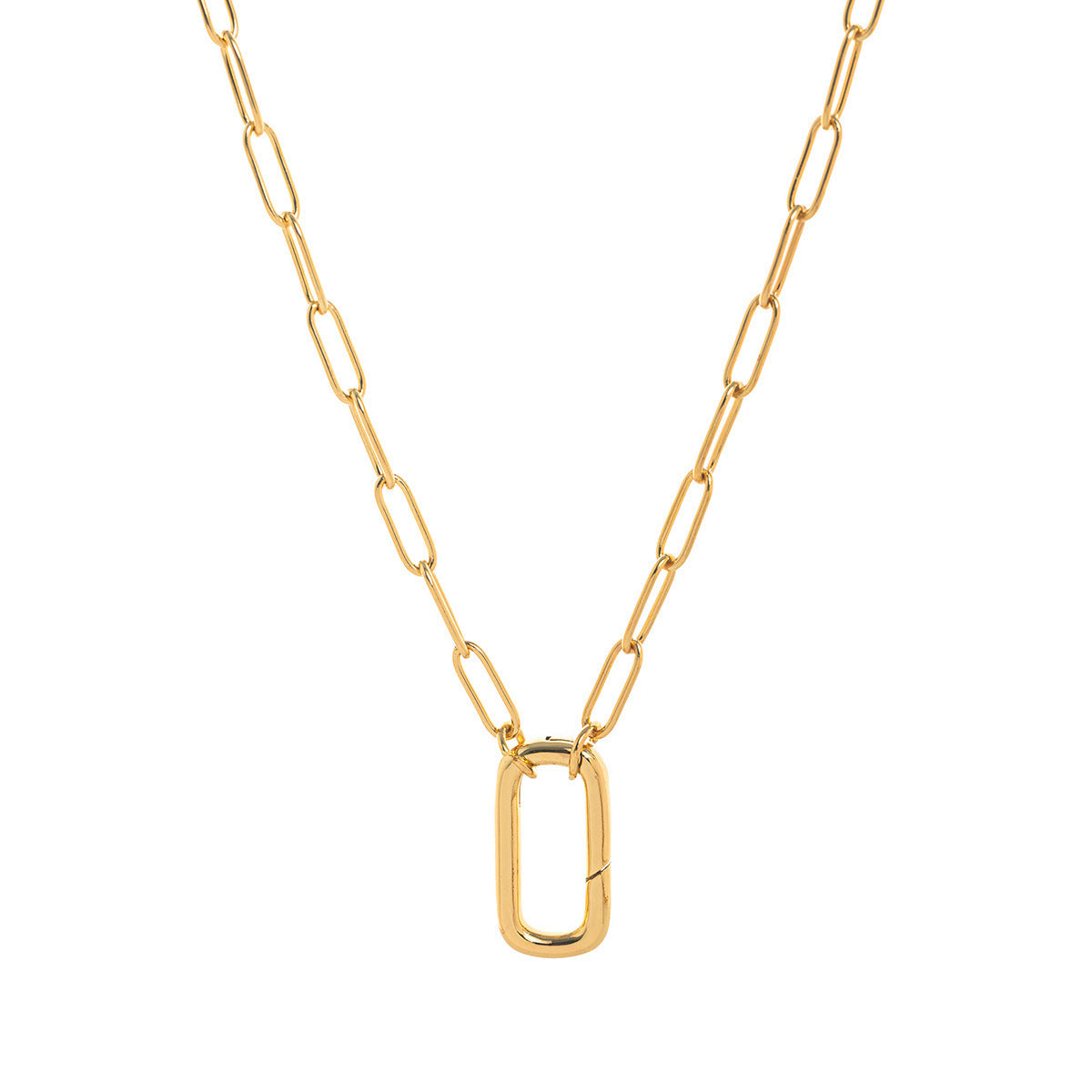 Minimalist Casual Fruit Pattern Plated Brass Pendant Necklace for Unisex