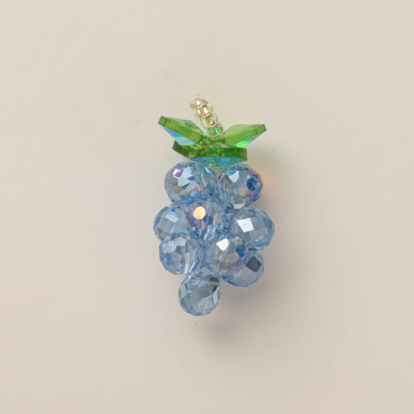 Vintage 18K Gold Plated Stainless Steel Fruit Charm Bar PVD Pendant
