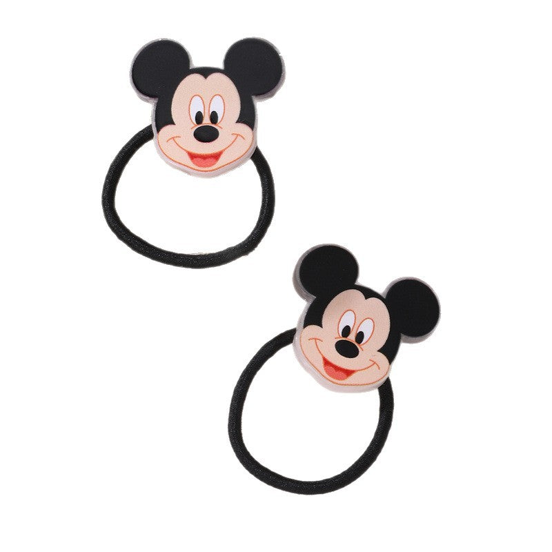 Cute Bow-Shaped Hair Clip for Girls with Wavy Texture and Ruffled Detail, Metal Hairpin for Children Aged 3-10 Years