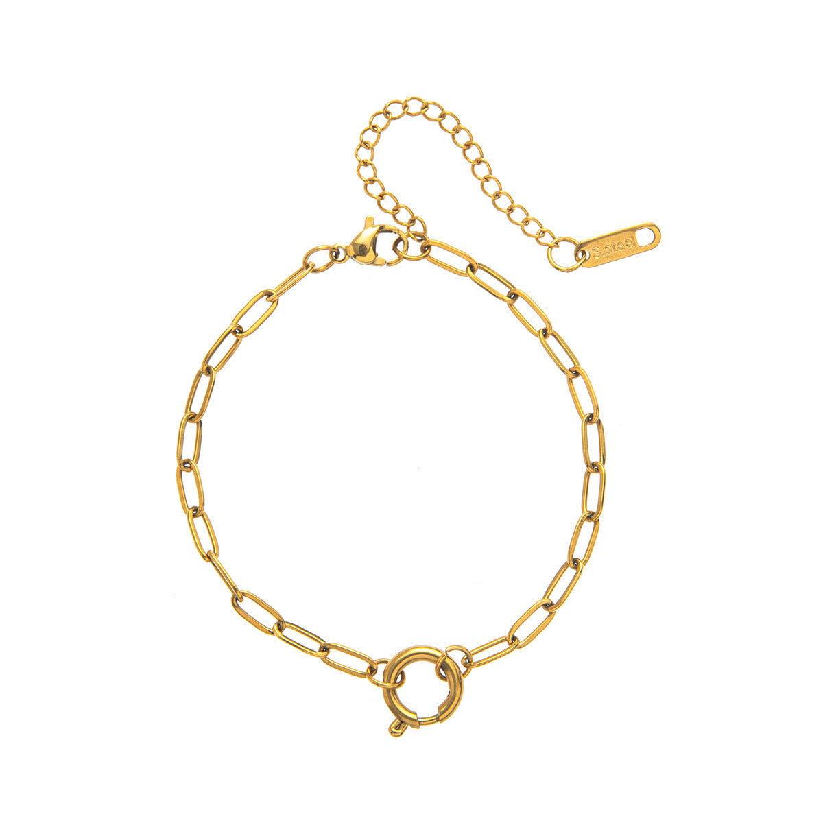 Luxury Casual Animal Star Stainless Steel Plated Pendant Necklace 18K Gold