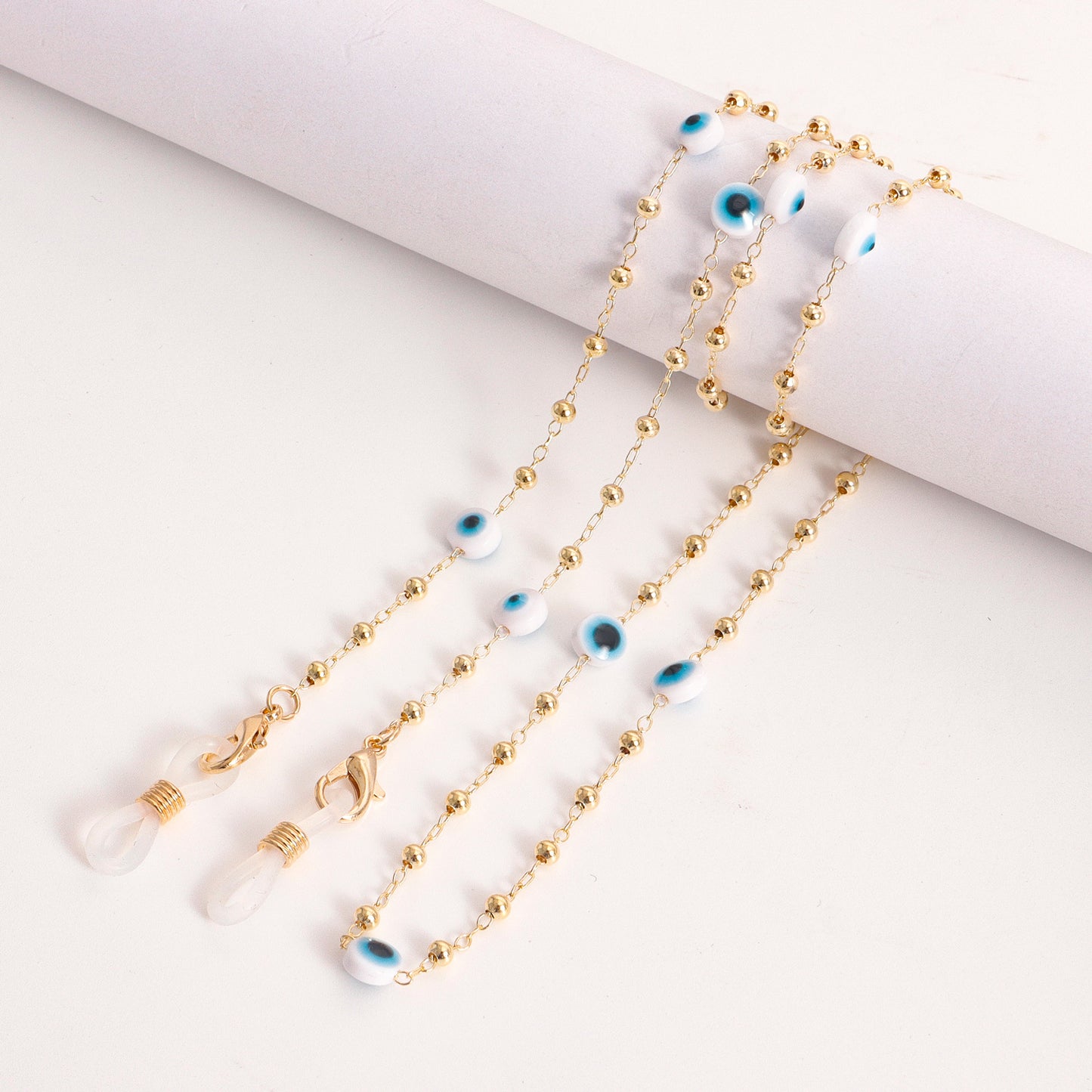 Evil Eye Metal Alloy Glasses Chain and Mask Lanyard