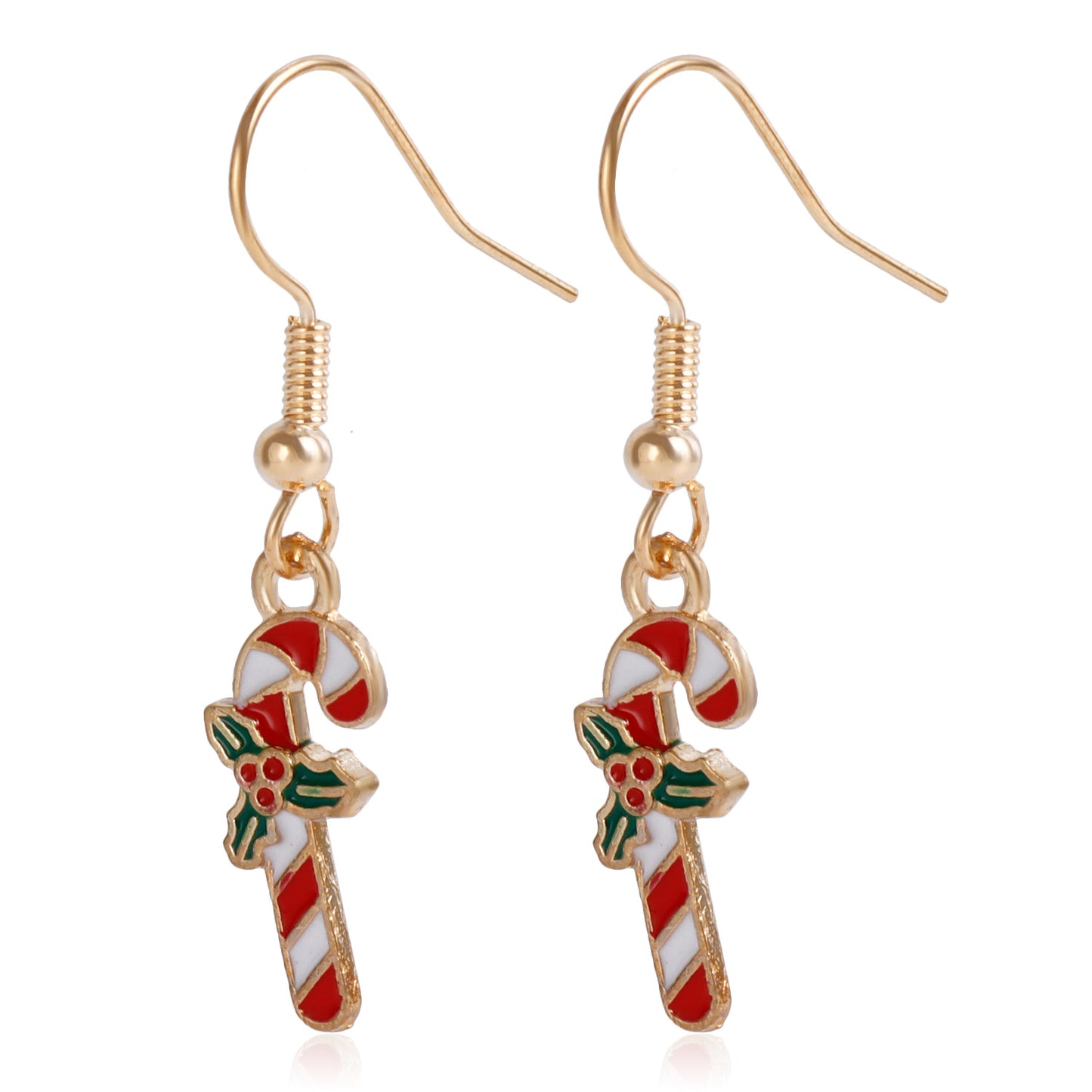 Geometric Plated Alloy Earrings for Women