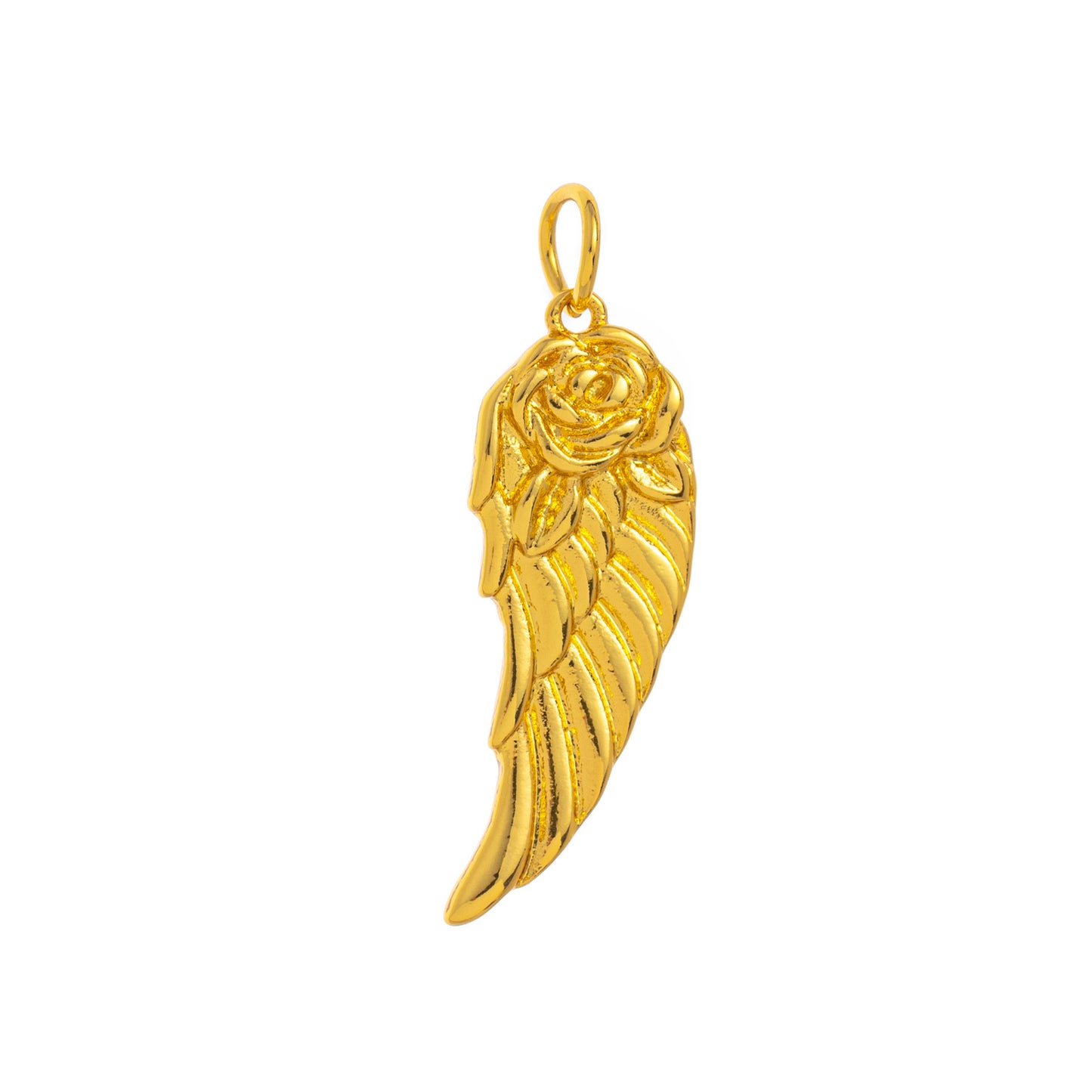 Minimalist Gold Plated Brass Butterfly Geometric Charm Bar for DIY Jewelry Making