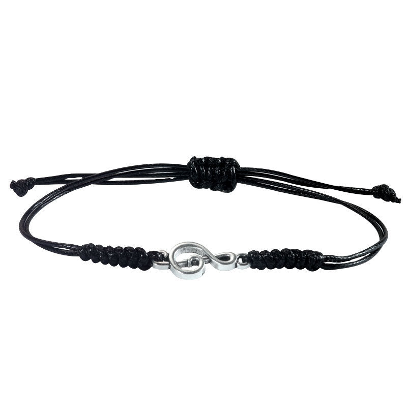 Unisex Geometric Alloy Sports Ball Woven Bracelet