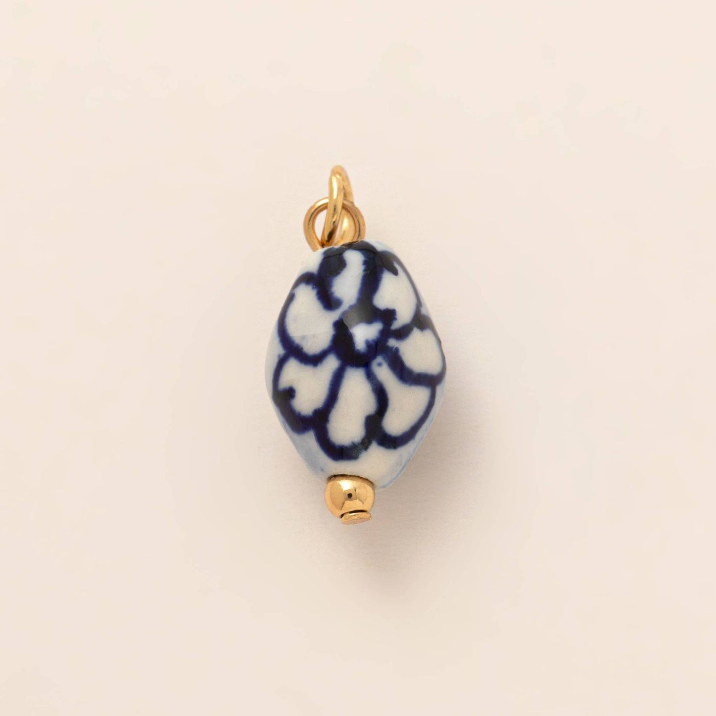 Vintage Geometric Stainless Steel PVD Gold Plated Charm Bar