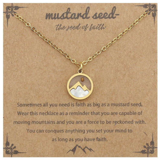 Sweet Oval Geometric Floral Stainless Steel Plated Necklace Unisex Cable Chain