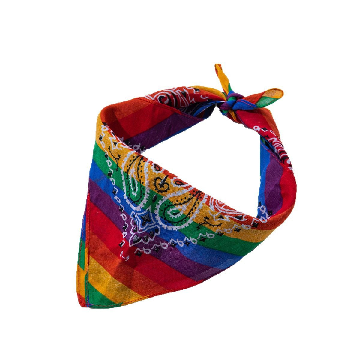 Elegant Geometric Checkered Printed Polyester Scrunchie for Women