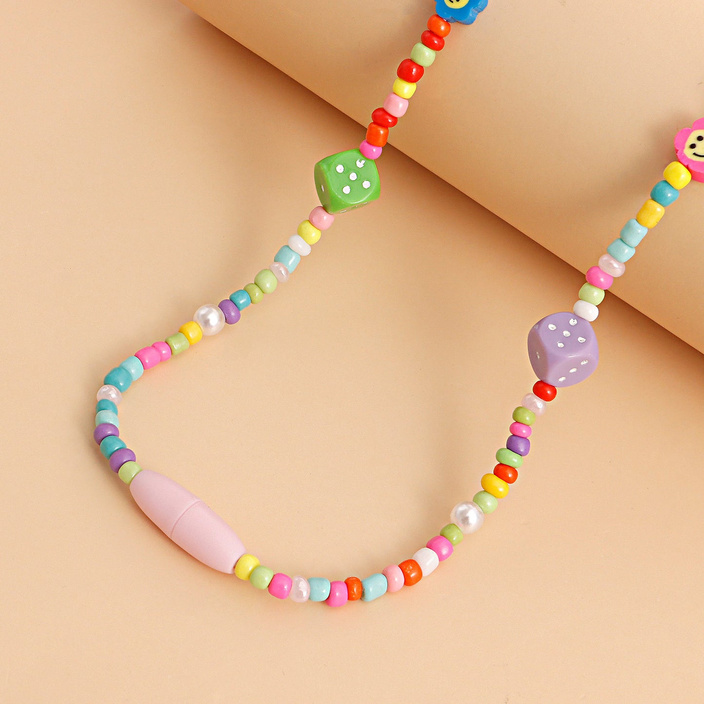 Bohemian Geometric Alloy Plated DIY Charm Bar Necklace for Women