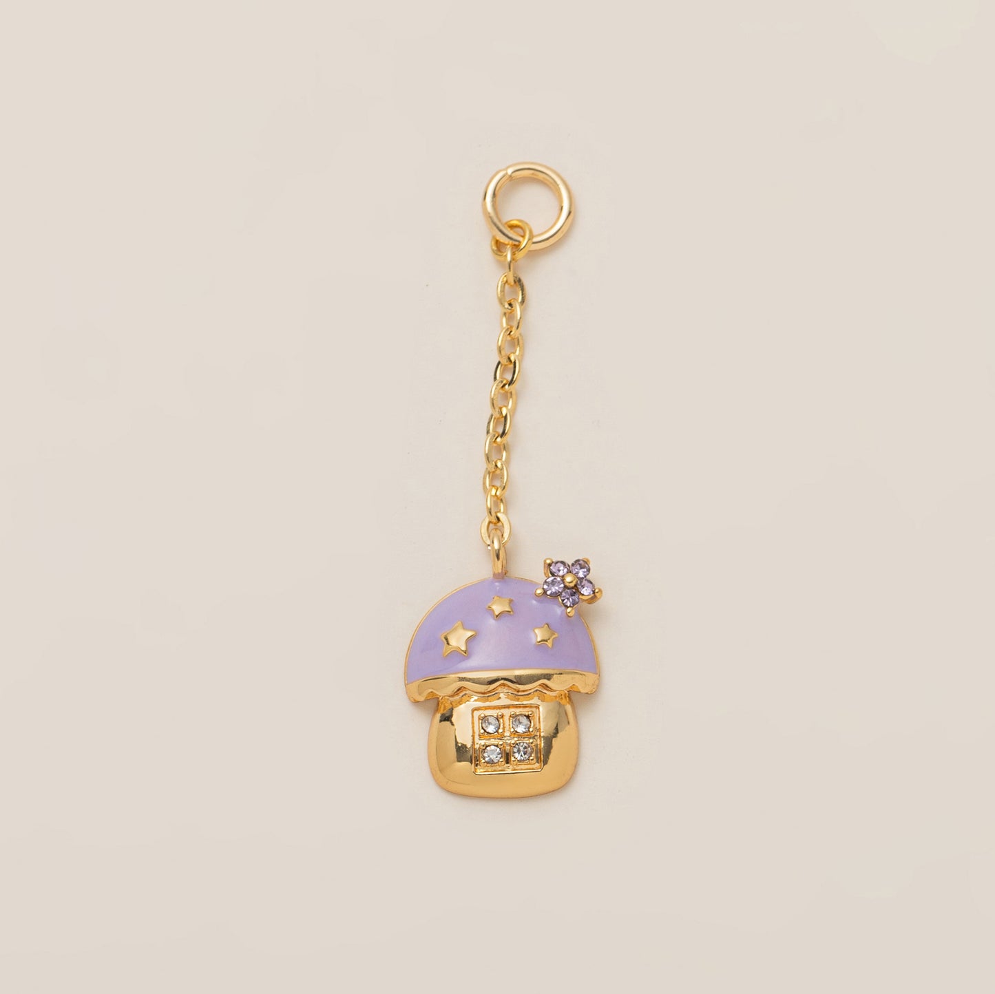 Vintage 18K Gold Plated Brass Insect Animal Charm Bar for Cable Chain Necklace Unisex DIY Pendant