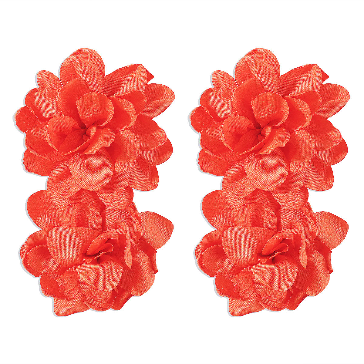 Collar de terciopelo floral de rosas, dulce y atrevido, para mujer con detalles geométricos