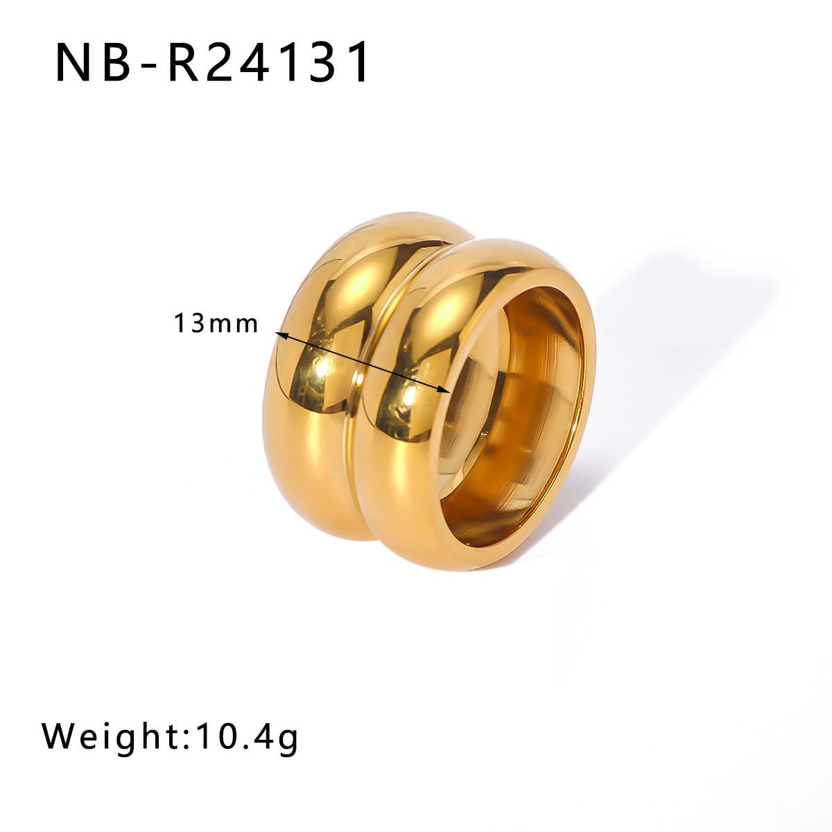 Asymmetrical Irregular Textured Stainless Steel Ring with Wavy Leaf and Geometric Shape Design