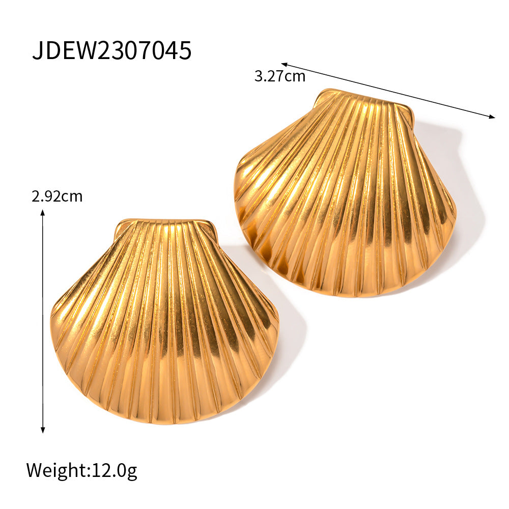 Plated Stainless Steel Titanium Steel Jewelry Set for Women