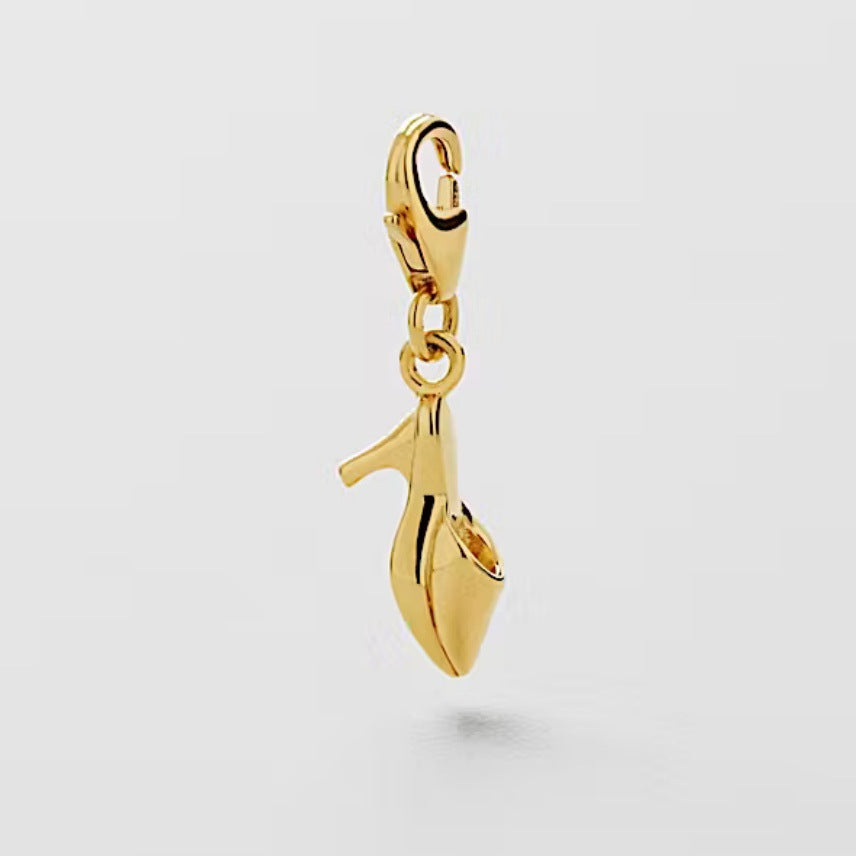 Gold Plated Stainless Steel Animal Geometric Charm Bar Pendant Necklace Bracelet DIY Accessories