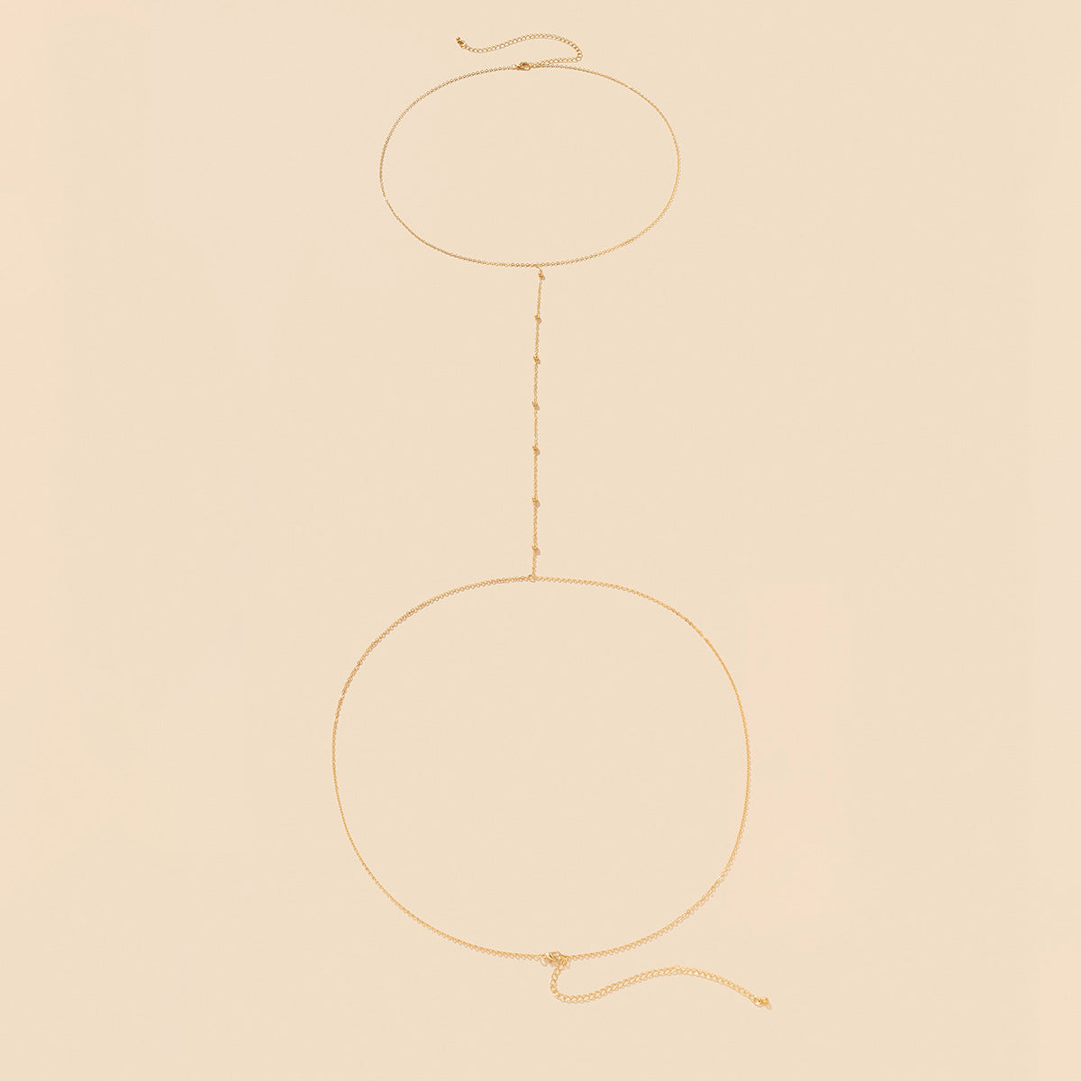 Bohemian Geometric Plated Iron Body Chain for Women
