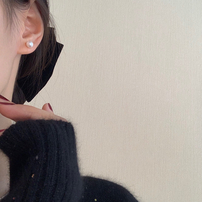 Vintage Geometric Earrings with Gold-Plated Copper Base and Stainless Steel Posts for Women