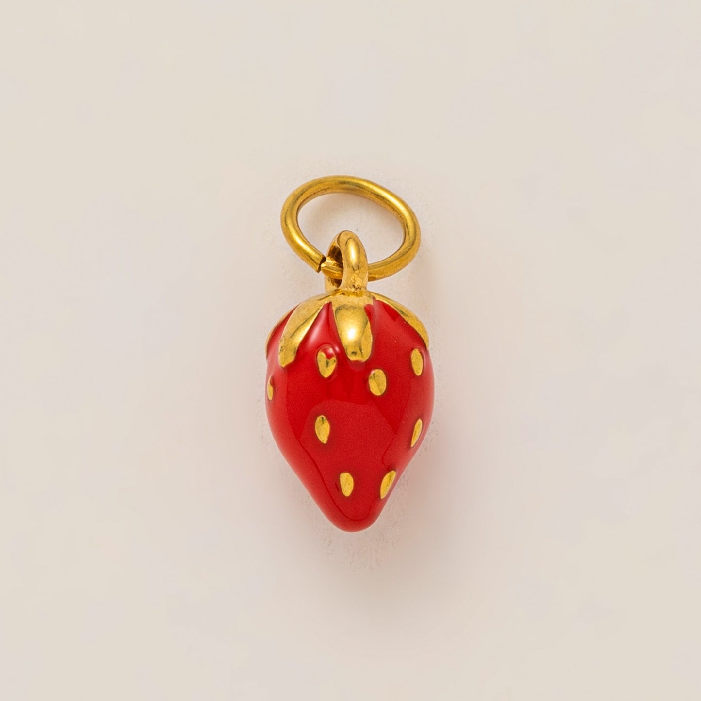 Colorful Fruit Pattern Resin Plated Charm Bar for Bag