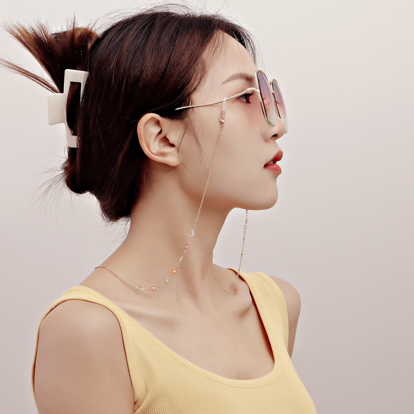 Elegant Casual Metal Chain for Masks and Glasses