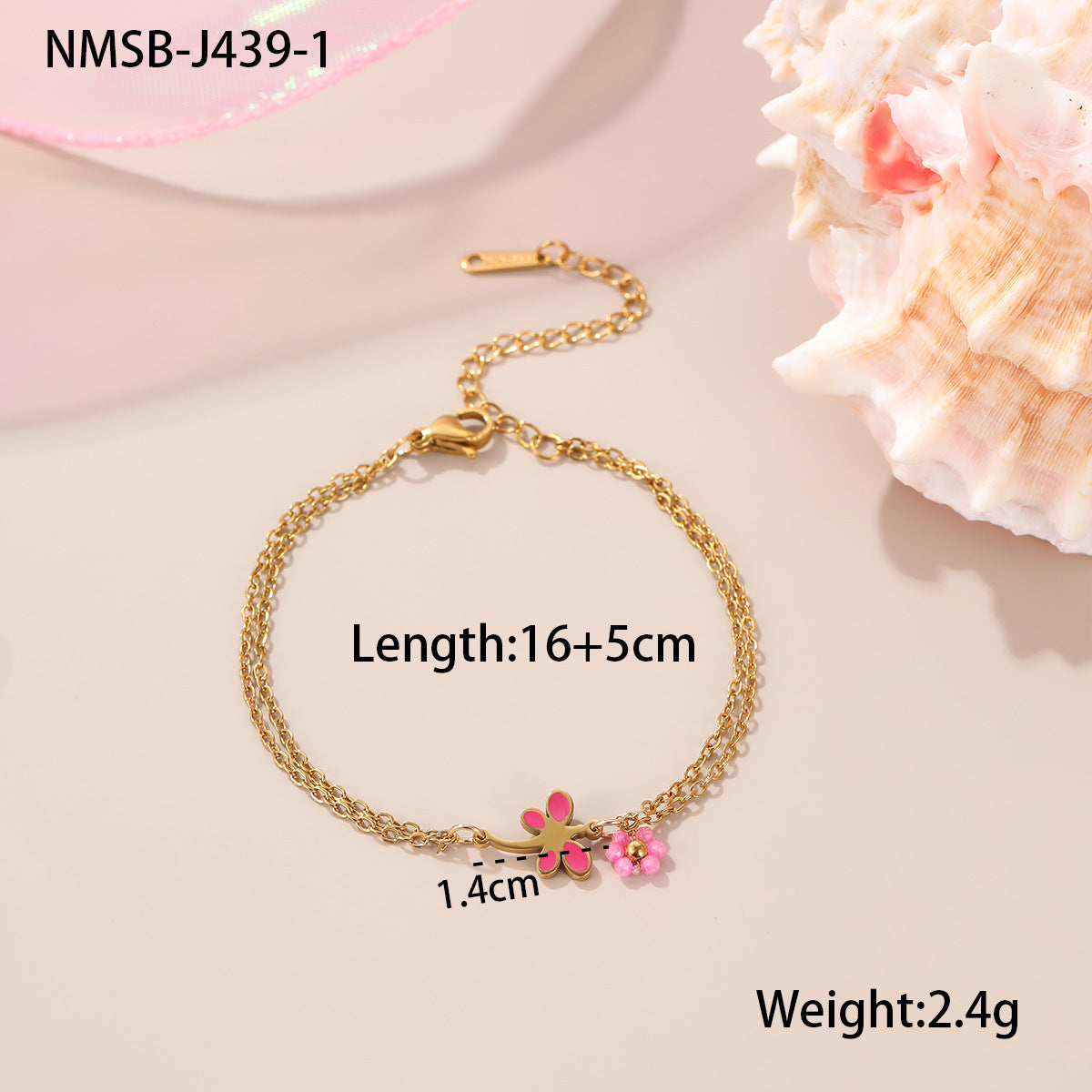 Bracciale in Acciaio Inossidabile Placcato con Design Geometrico e Stile Elegante da Ufficio da Donna