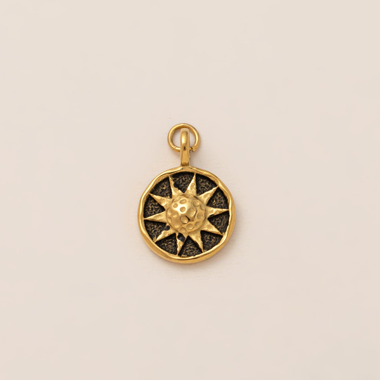 Minimalist 18K Gold Plated Titanium Steel DIY Charm Bar Necklace with Elephant Heart Moon Star Pendants