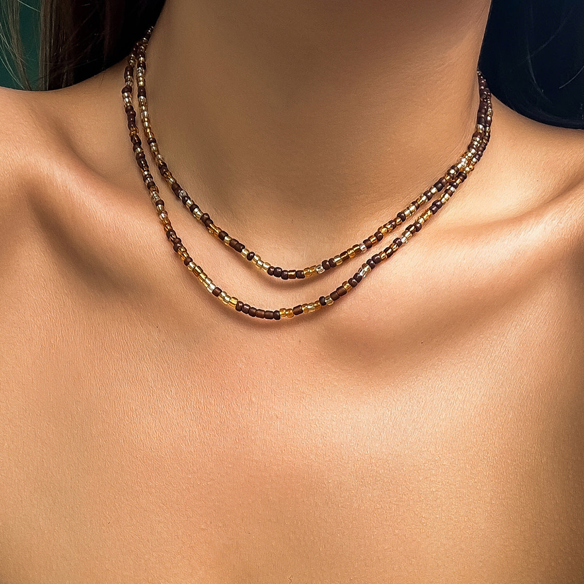 Collana in Acrilico a Forma di Stella Marina con Nappa per Donna, Stile Vacanziero