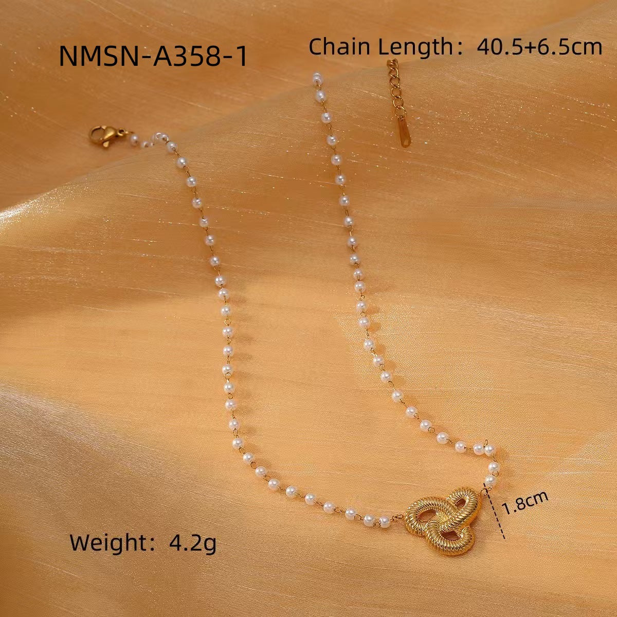 Minimalist Bow-Shaped Titanium Steel Necklace for Women with Plated Finish and Stainless Steel Pendant