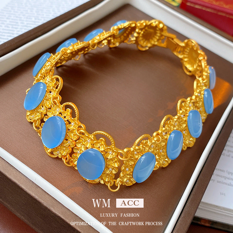 Collar con colgante geométrico de estilo corte artístico vintage para mujer con cadena de cobre chapada en oro y diseño delicado para la clavícula