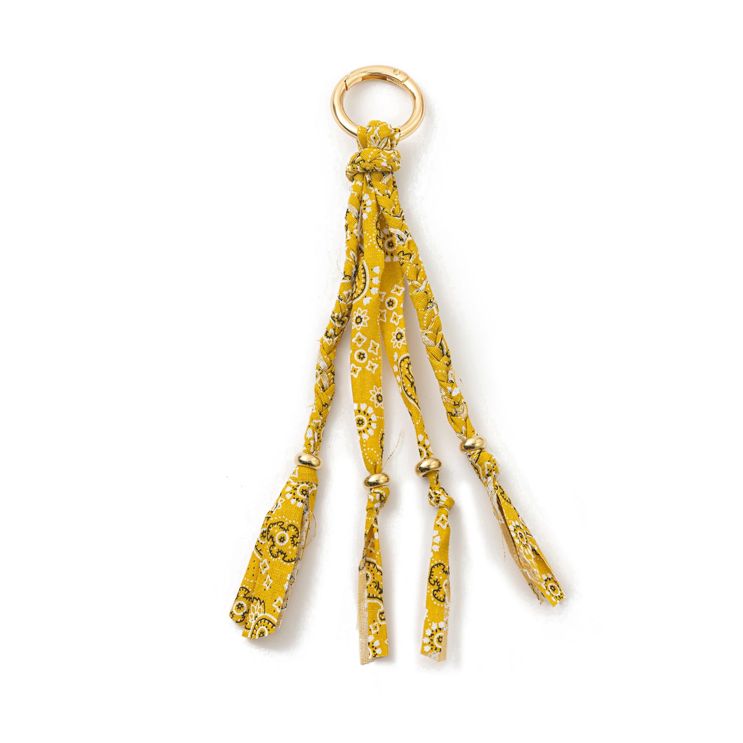 Minimalist Gradient Plated Alloy DIY Charm Bar Keychain Shoe Lace Accessory