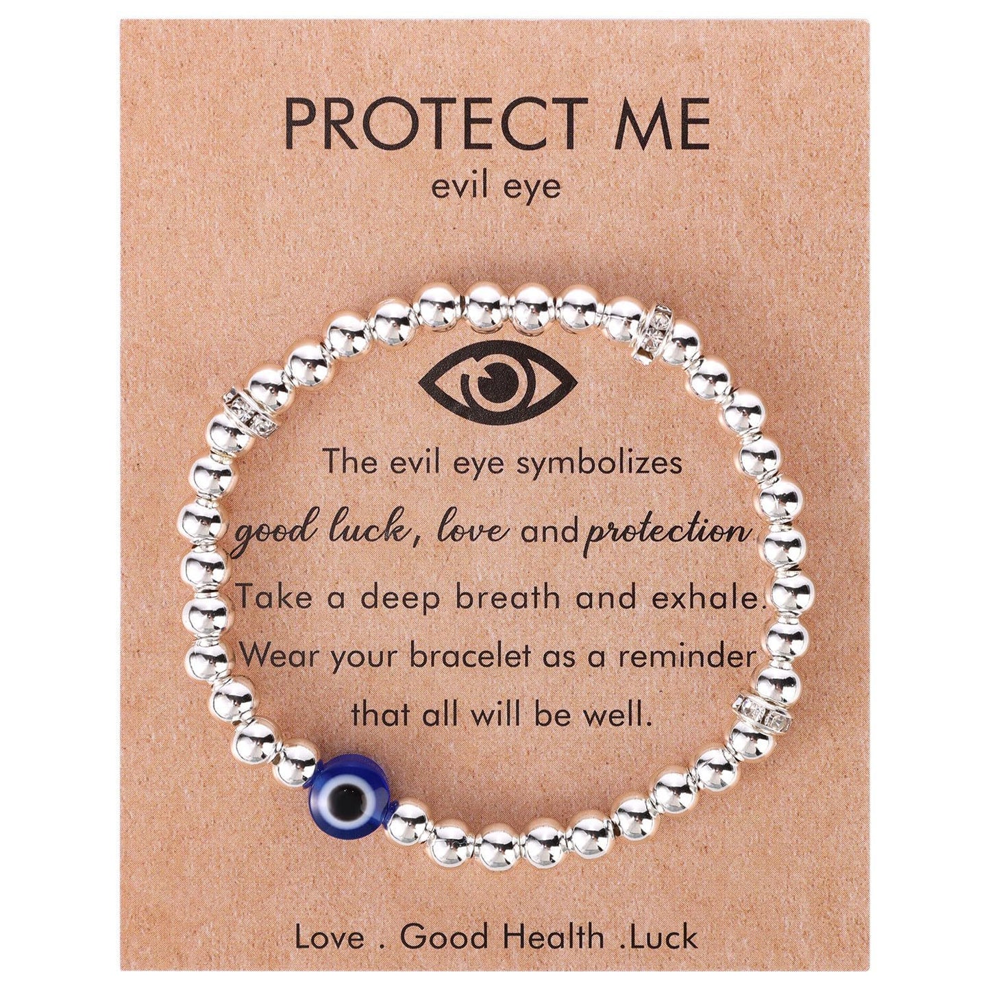 Fashionable Stainless Steel Evil Eye Twisted Horn Chili Pendant Necklace with Cable Chain for Women