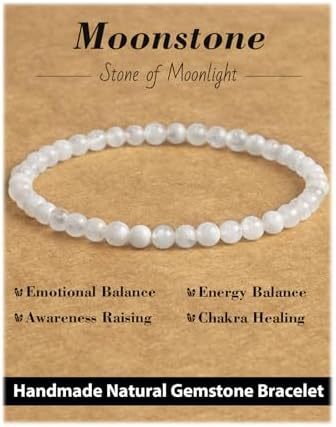 Natural Obsidian and Amazonite Stone Beaded Bracelet 6mm Elastic Stretch Bangle Unisex Handmade Jewelry