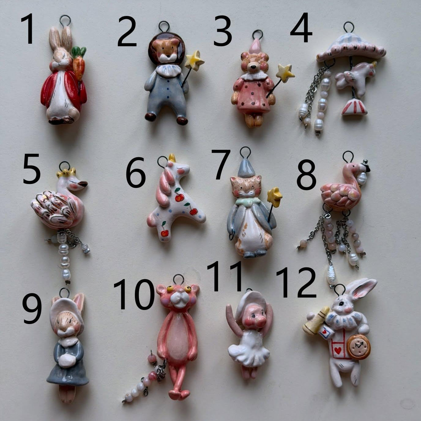 Ciondolo A Goccia Bar Con Perle E Stella Animale In Ottone Placcato Oro 14K Vintage
