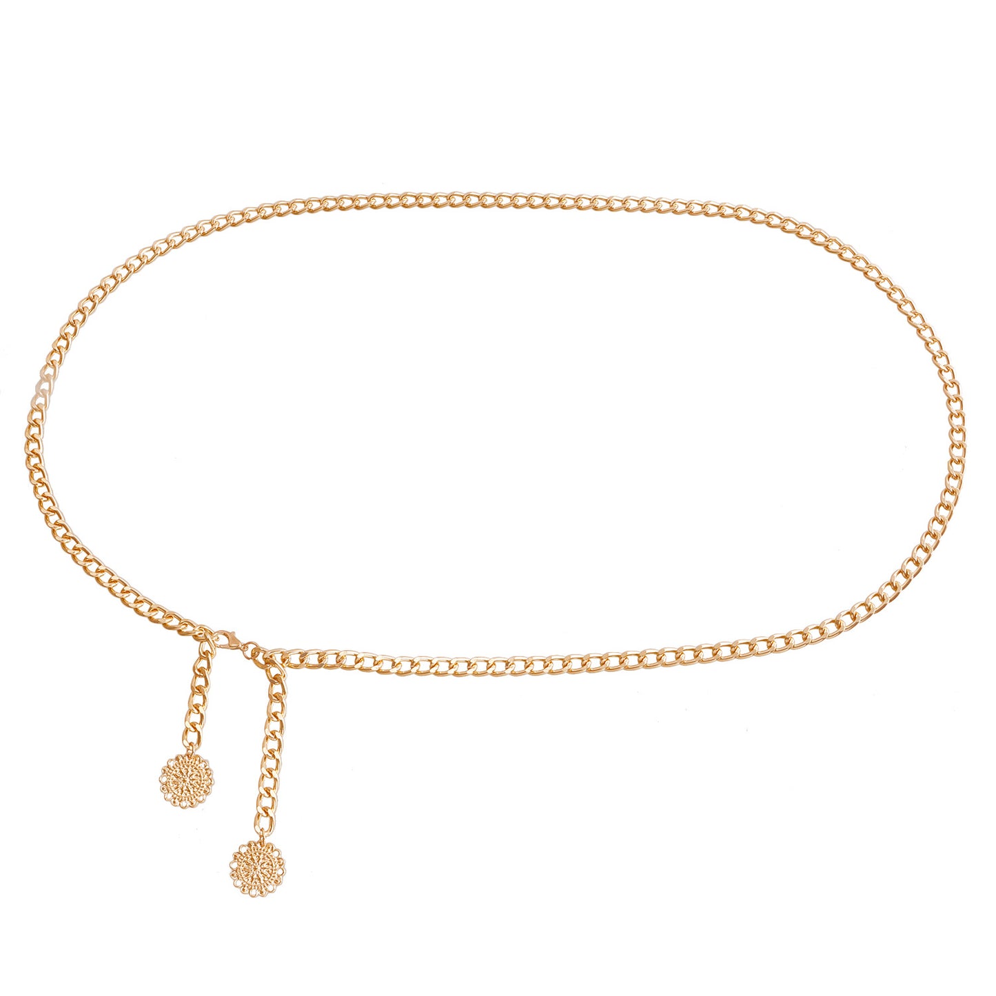 Punk Casual Aluminum Alloy Body Chain for Women
