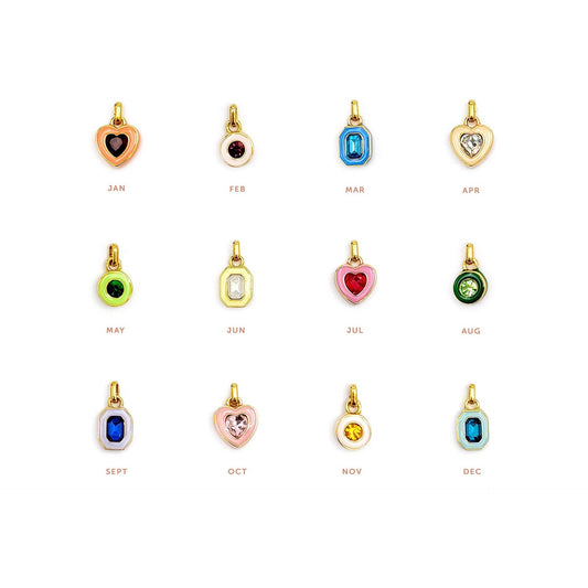 18K Gold Plated Stainless Steel Geometric DIY Charm Bar PVD Unisex