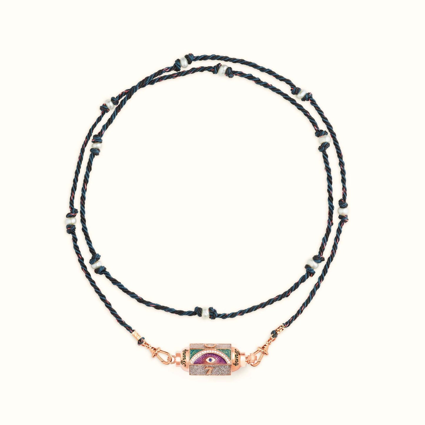 Minimalist Geometric Star Eye Tarot Pendant Necklace in Gold-Plated Copper with Adjustable Chain
