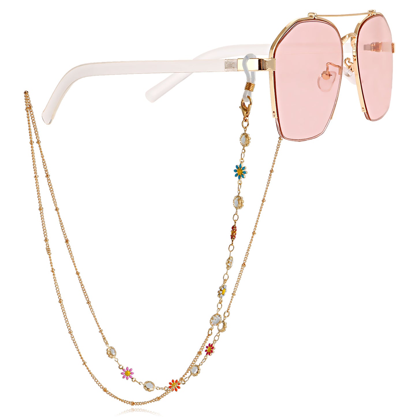 Elegant Casual Metal Chain for Masks and Glasses