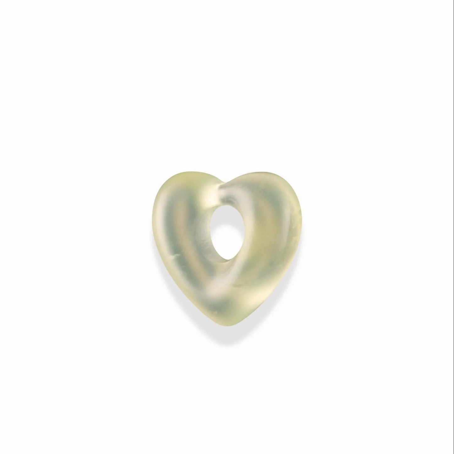 Minimalist Colorful Heart Geometric Resin Plated DIY Charm Bar Necklace