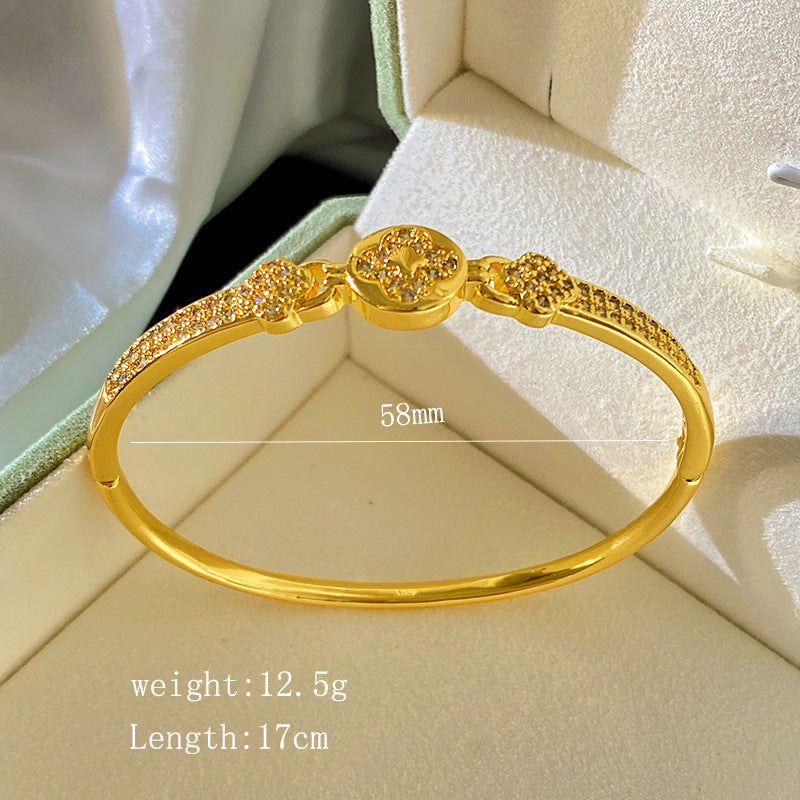 Vintage Plated Titanium Steel Bracelet