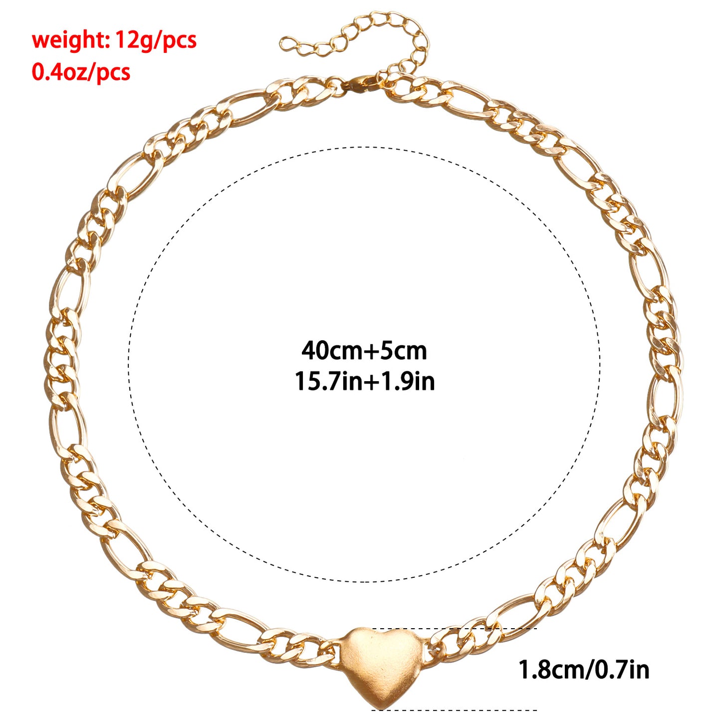 Minimalist Matte Finish Heart-Shaped Filigree Necklace for Women Short Clavicle Choker with Electroplated Alloy Pendant