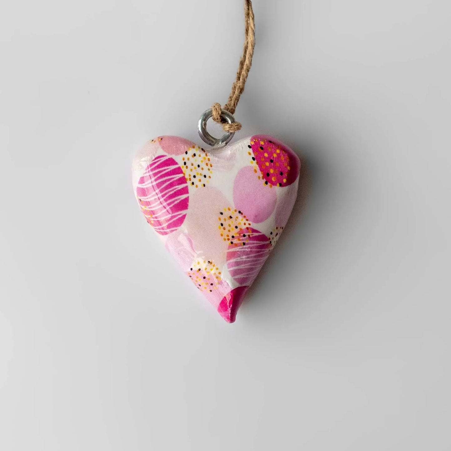 Minimalist Luxury Heart Plant Stainless Steel Plated Pendant Necklace 18K Gold